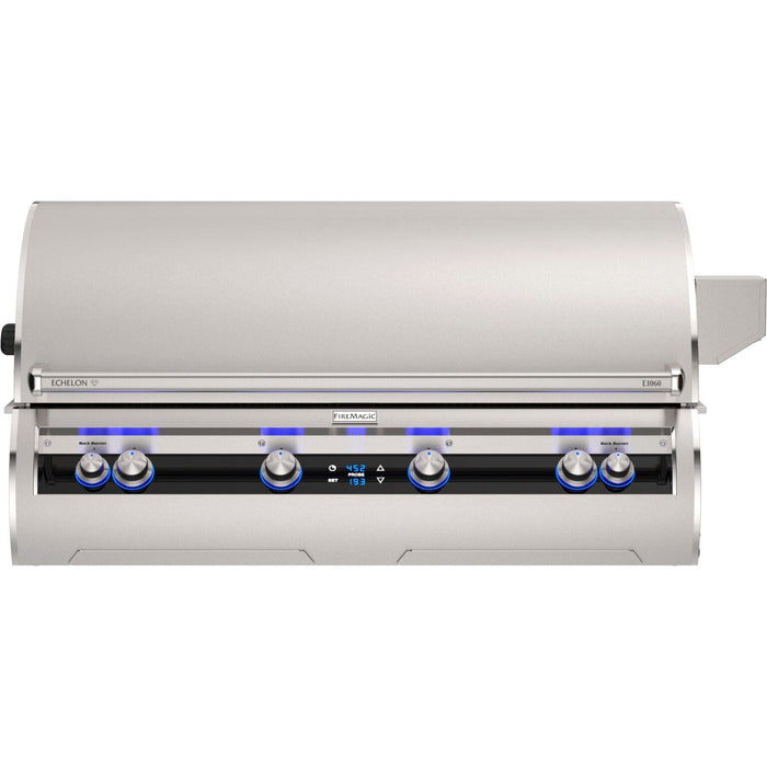 Firemagic Grills Fire Magic Echelon Diamond E1060i Built-In Grill with Rotisserie and Digital Thermometer / E1060i-9E1N(P), E1060i-9L1N(P), E1060i-9E1N(P)-W, E1060i-9L1N(P)-W
