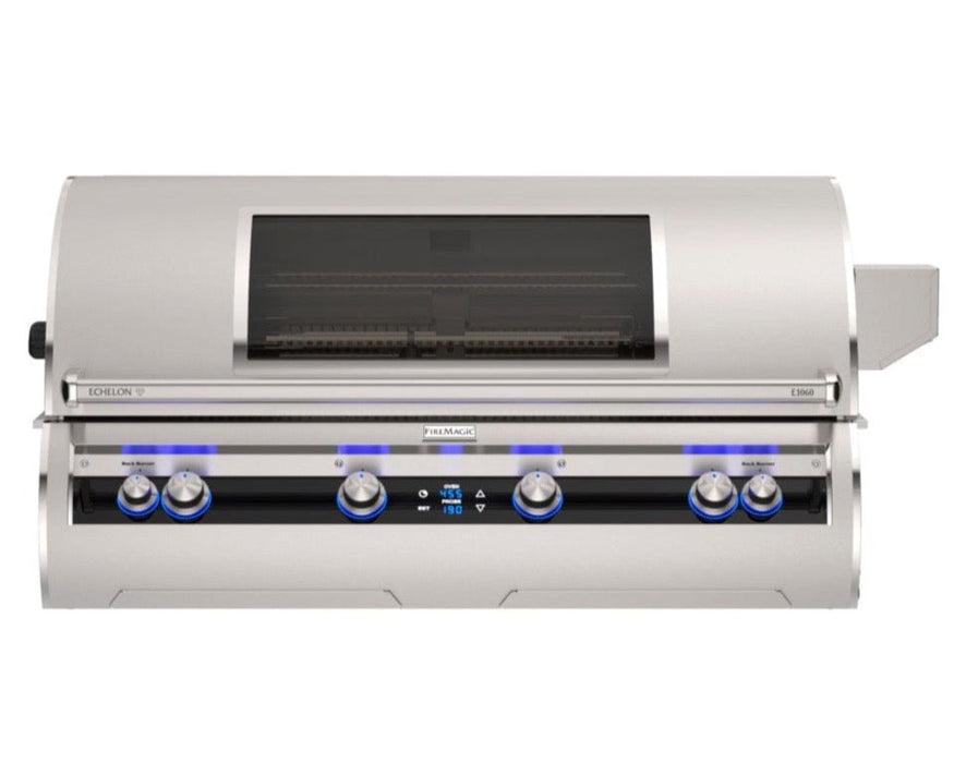 Firemagic Grills Fire Magic Echelon Diamond E1060i Built-In Grill with Rotisserie and Digital Thermometer / E1060i-9E1N(P), E1060i-9L1N(P), E1060i-9E1N(P)-W, E1060i-9L1N(P)-W