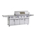 Echelon Diamond 48" Portable Grill with Rotisserie, Analog Thermometer and Power Burner / E1060s-9EAN(P)-51, E1060s-9LAN(P)-51, E1060s-9EAN(P)-51-W, E1060s-9LAN(P)-51-W - side view