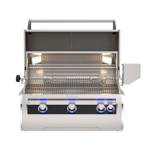 Fire Magic Echelon Diamond 30" Built-In Grill with Rotisserie and Analog Thermometer - E660i-9EAN(P), E660i-9LAN(P), E660i-9EAN(P)-W, E660i-9LAN(P)-W Fire Magic