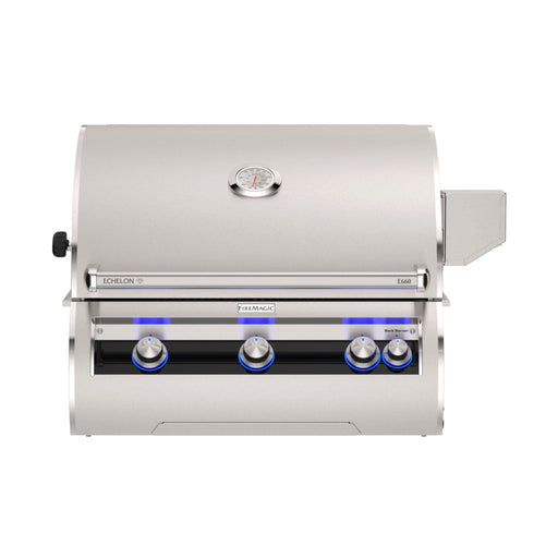 Firemagic Grills Fire Magic Echelon Diamond E660i Built-In Grill with Rotisserie and Analog Thermometer / E660i-9EAN(P), E660i-9LAN(P), E660i-9EAN(P)-W, E660i-9LAN(P)-W