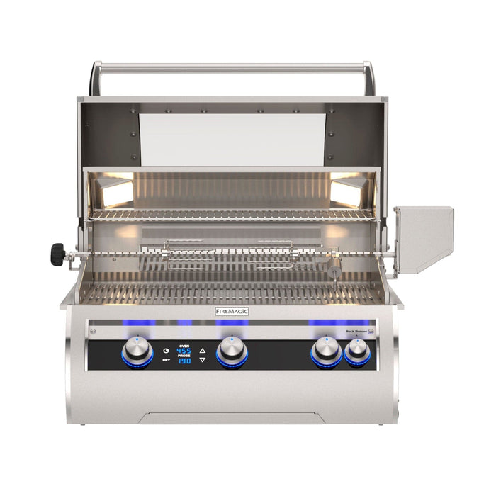 Fire Magic Echelon Diamond 30" Built-In Grill with Rotisserie and Digital Thermometer / E660i-9E1N(P), E660i-9L1N(P), E660i-9E1N(P)-W, E660i-9L1N(P)-W Fire Magic