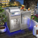 Fire Magic Electric Grill Island Bundle with Refrigerator and Double Drawers (ID251-R-44SM) Fire Magic