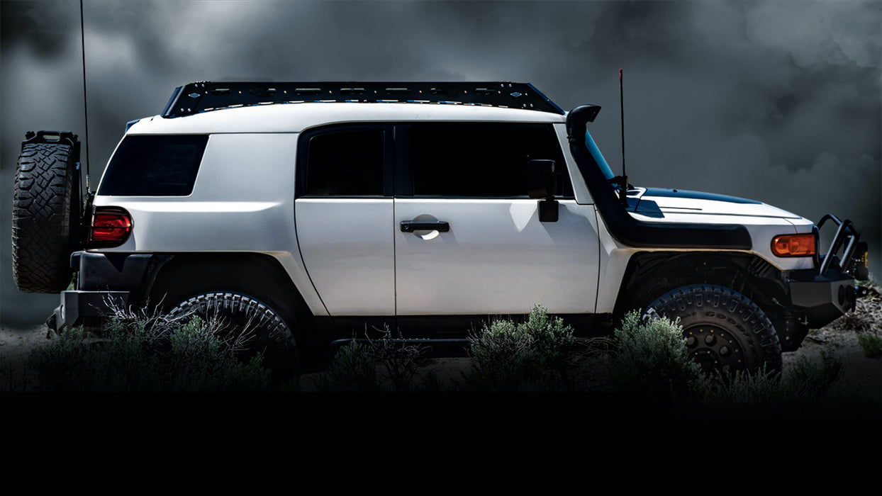 Toyota FJ Cruiser Mule Ultra Roof Rack- WITH Lightbar Cutout Roof Rack