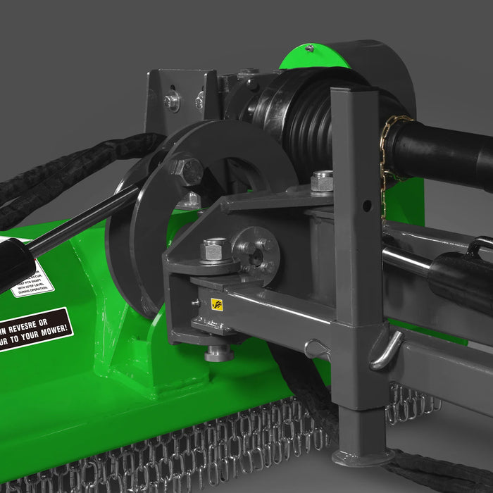 65" Standard 3 Point Offset Flail Ditch Bank Mower, 30-60HP, VAM65 — lifestyle view