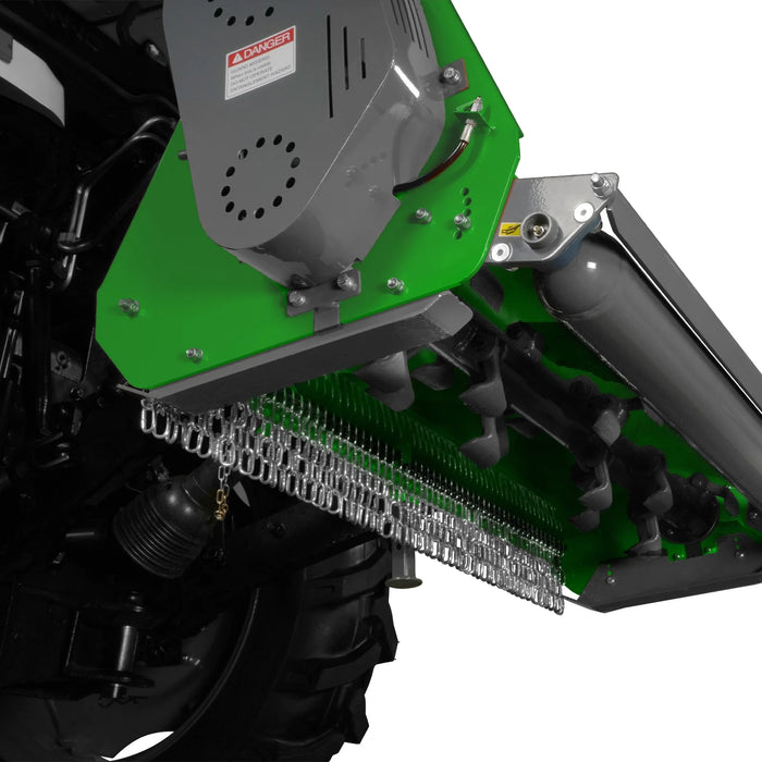 48'' Light-duty Flail Mower 3 Point 15-35HP ,  PTO Driven,  EFS48 — angle view