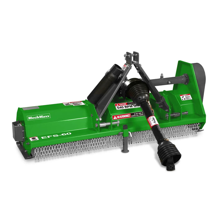 60'' Light-duty Flail Mower 3 Point 15-35HP , PTO Driven, EFS60