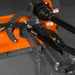72" Heavy Duty Offset Ditch Bank Flail Mower Italy CMR Gearbox,  90° Tilt,  70-100 HP Tractor,  3-Point Hitch,  PTO Driven,  VAM72