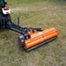 72" Heavy Duty Offset Ditch Bank Flail Mower Italy CMR Gearbox,  90° Tilt,  70-100 HP Tractor,  3-Point Hitch,  PTO Driven,  VAM72