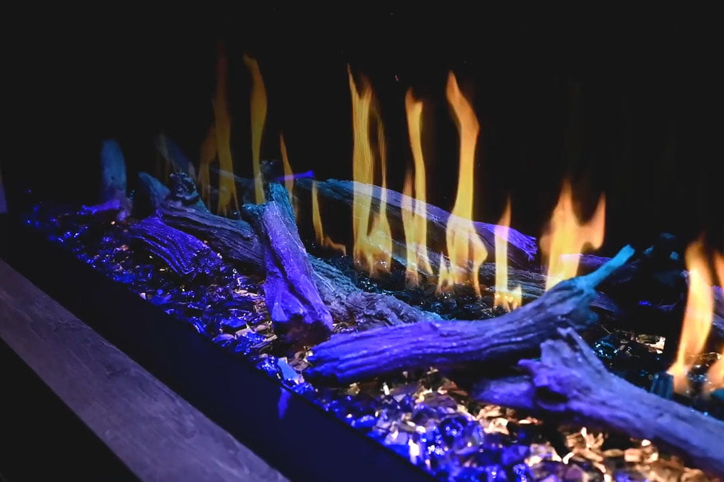 Modern Flames Orion Multi 100" Heliovision Virtual Multi-View Built-In Electric Fireplace Modern Flames