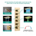 Florence 23"x31" Brushed Gold Music LED Shower System By Cascada Showers - Detail View
