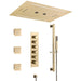 Florence 23"x31" Brushed Gold Music LED Shower System By Cascada Showers - View 10