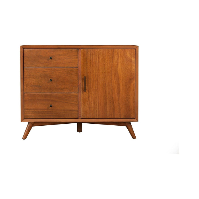 Alpine Furniture Flynn Accent Cabinet, Chestnut