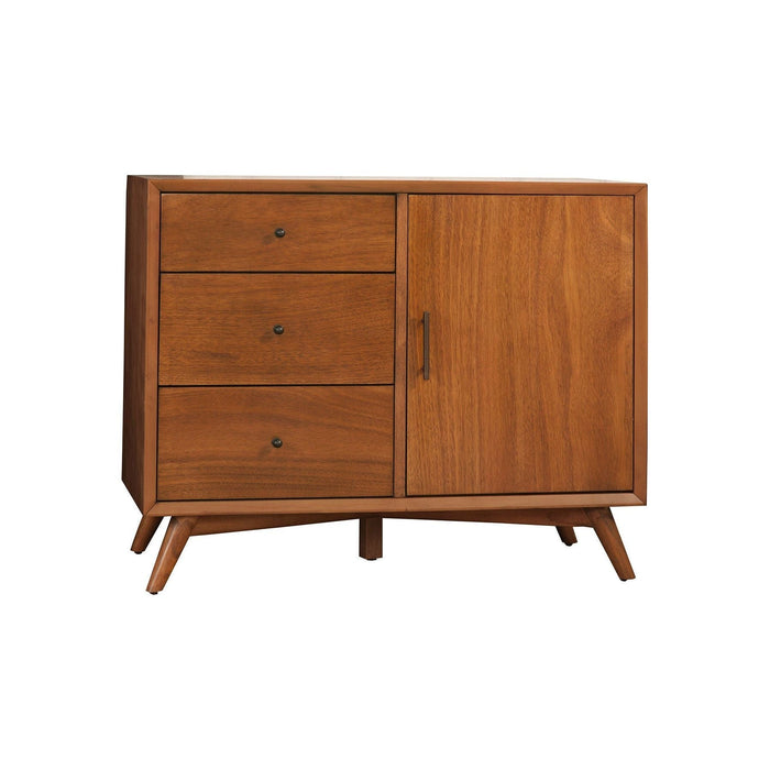 Alpine Furniture Flynn Accent Cabinet, Chestnut