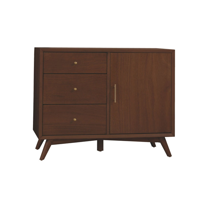 Alpine Furniture Flynn Accent Cabinet, Walnut