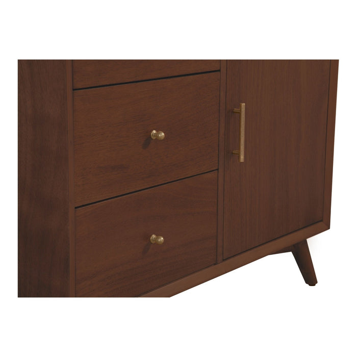 Alpine Furniture Flynn Accent Cabinet, Walnut