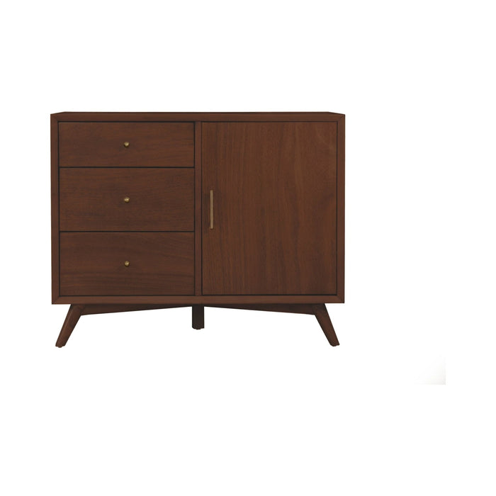 Alpine Furniture Flynn Accent Cabinet, Walnut