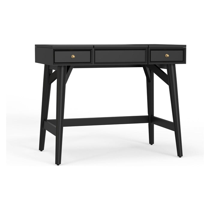 Alpine Furniture Flynn Bedroom Vanity, Black