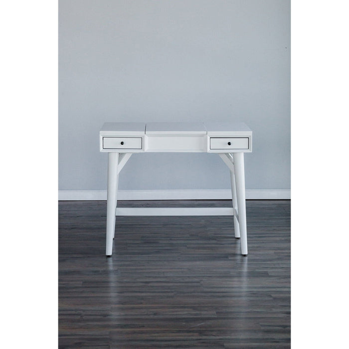 Alpine Furniture Flynn Bedroom Vanity, White