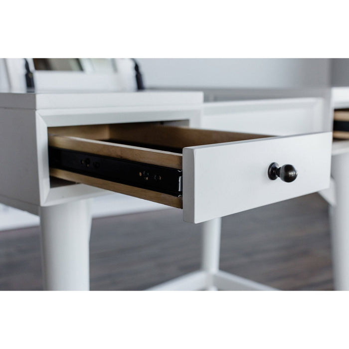 Alpine Furniture Flynn Bedroom Vanity, White