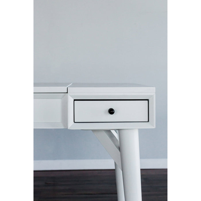 Alpine Furniture Flynn Bedroom Vanity, White