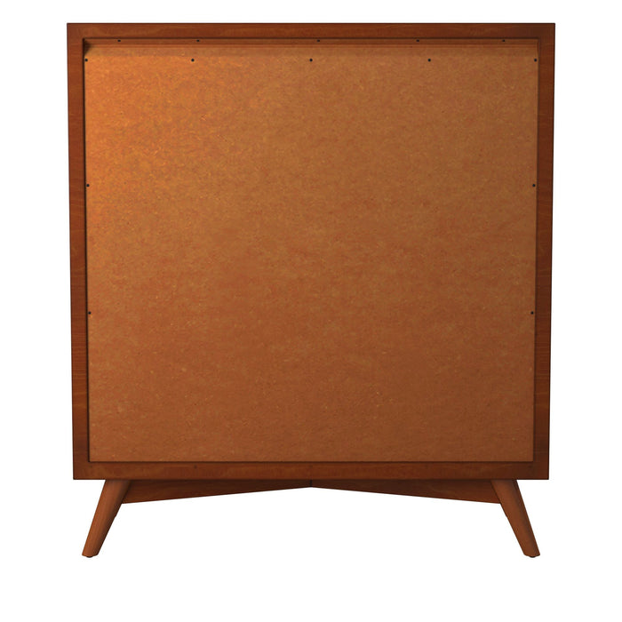 Alpine Furniture Flynn Chest, Chestnut