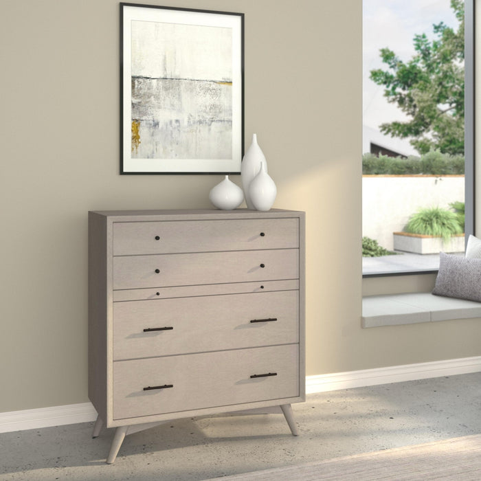 Alpine Furniture Flynn Chest, Gray