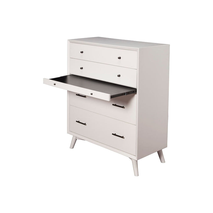 Alpine Furniture Flynn Chest, White