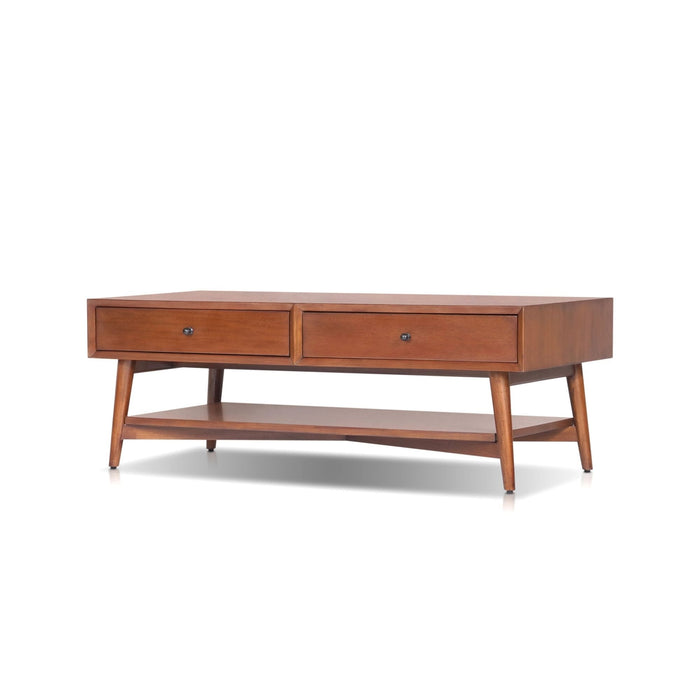 Alpine Furniture Flynn Coffee Table, Chestnut