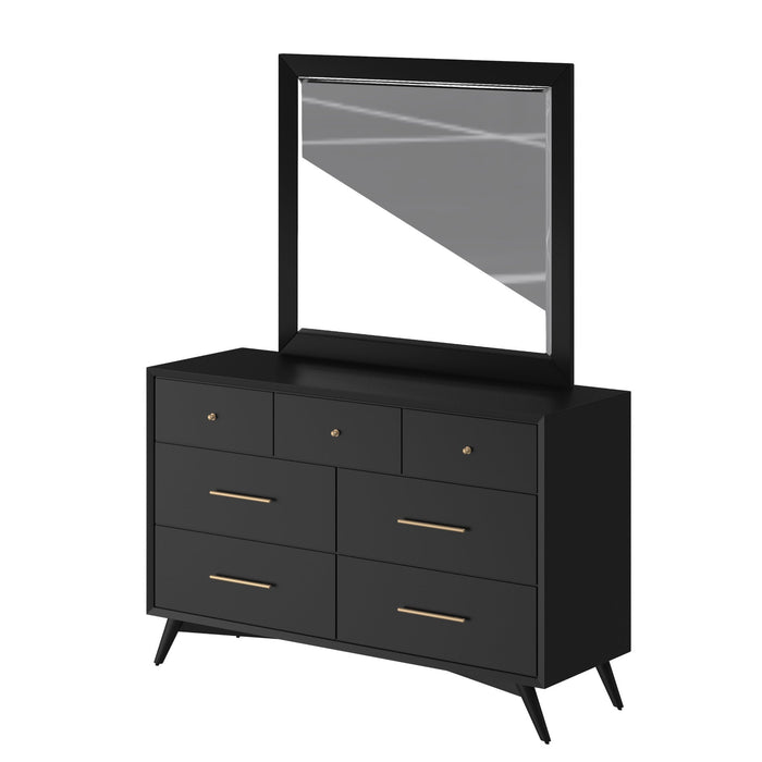 Alpine Furniture Flynn Dresser, Black