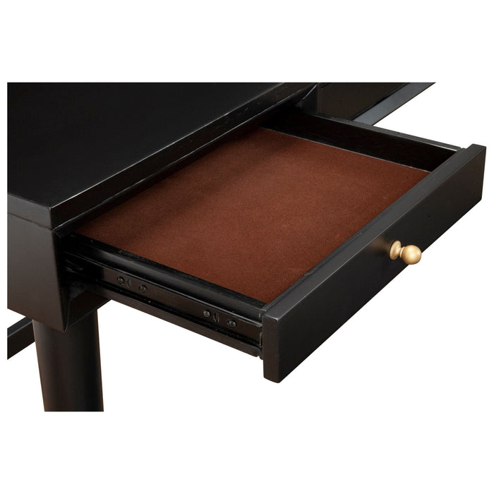 Alpine Furniture Flynn Large Desk, Black