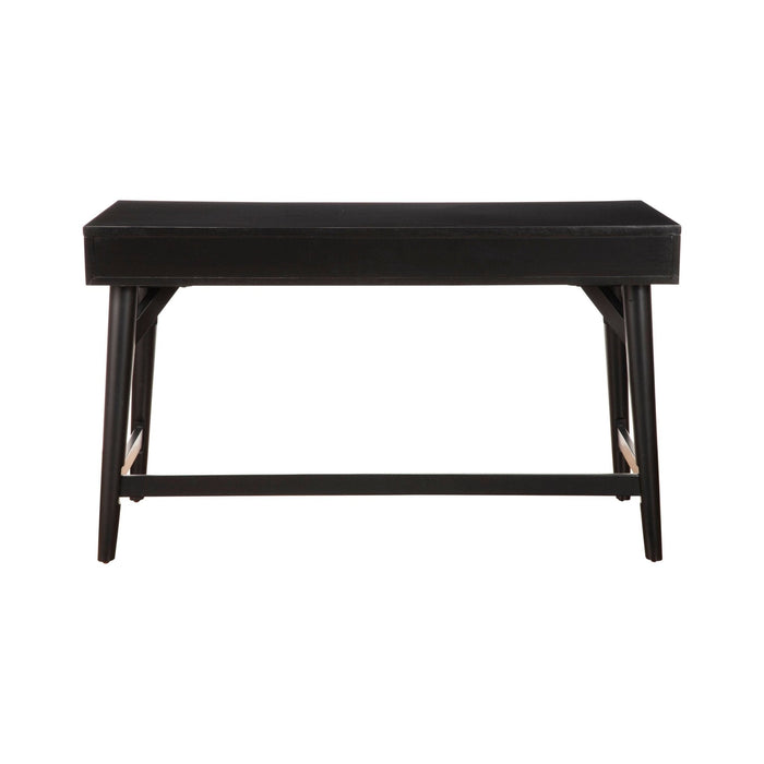 Alpine Furniture Flynn Large Desk, Black
