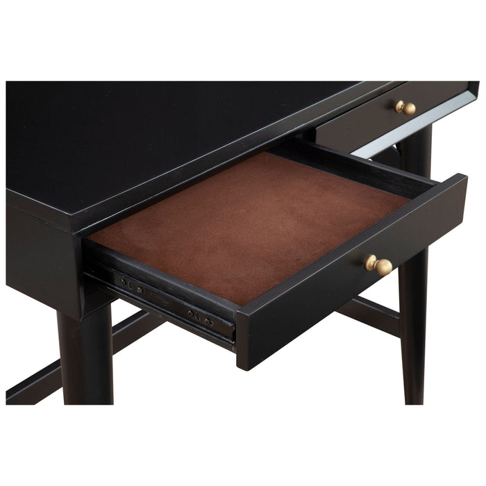 Alpine Furniture Flynn Mini Desk, Black
