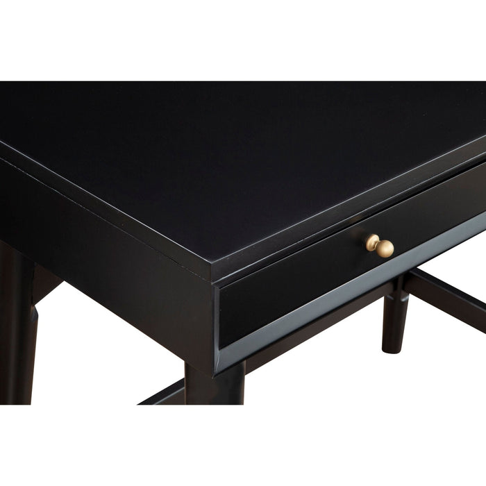 Alpine Furniture Flynn Mini Desk, Black