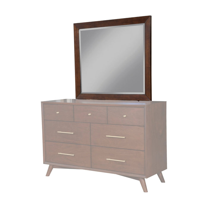 Alpine Furniture Flynn Mirror, Walnut