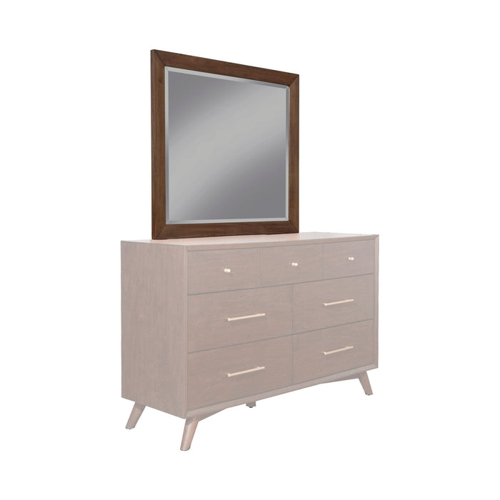 Alpine Furniture Flynn Mirror, Walnut