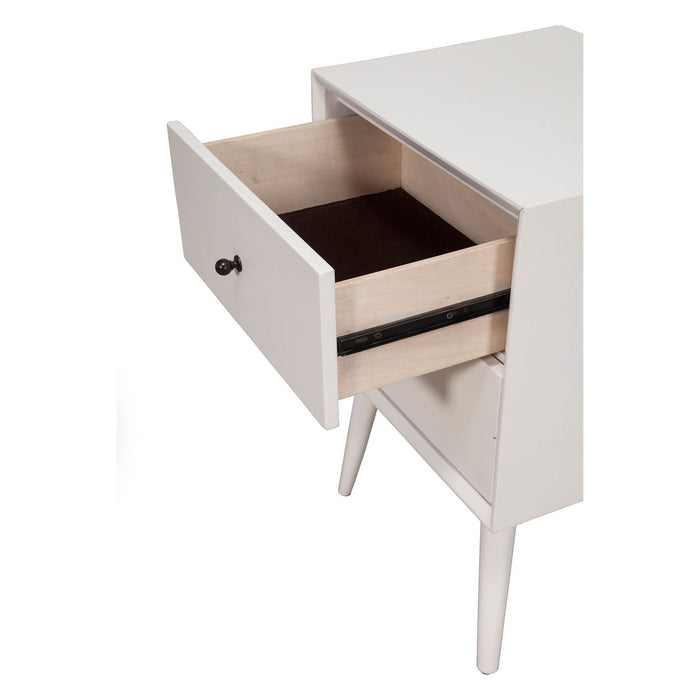 Alpine Furniture Flynn Nightstand, White