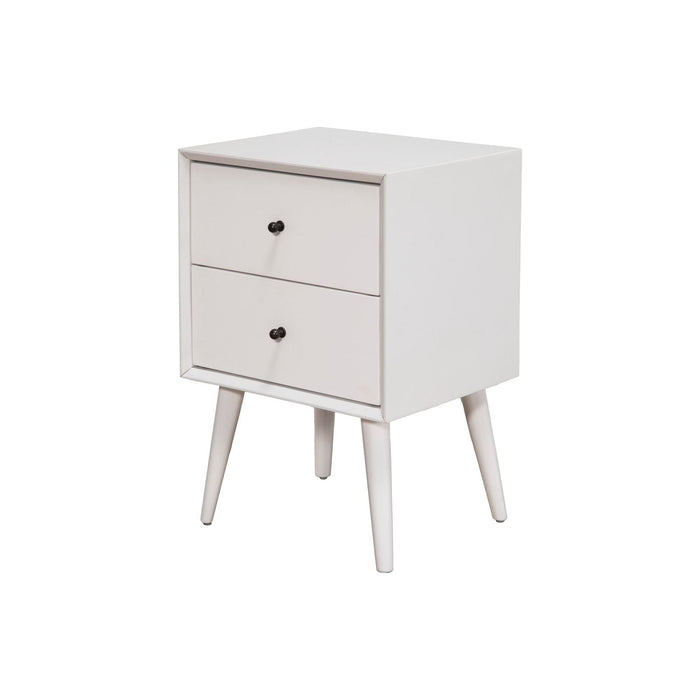 Alpine Furniture Flynn Nightstand, White