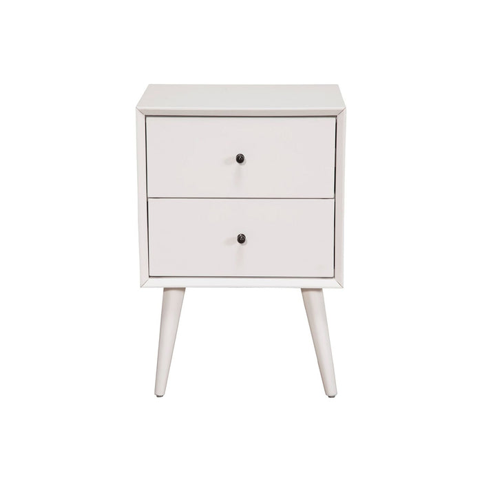 Alpine Furniture Flynn Nightstand, White