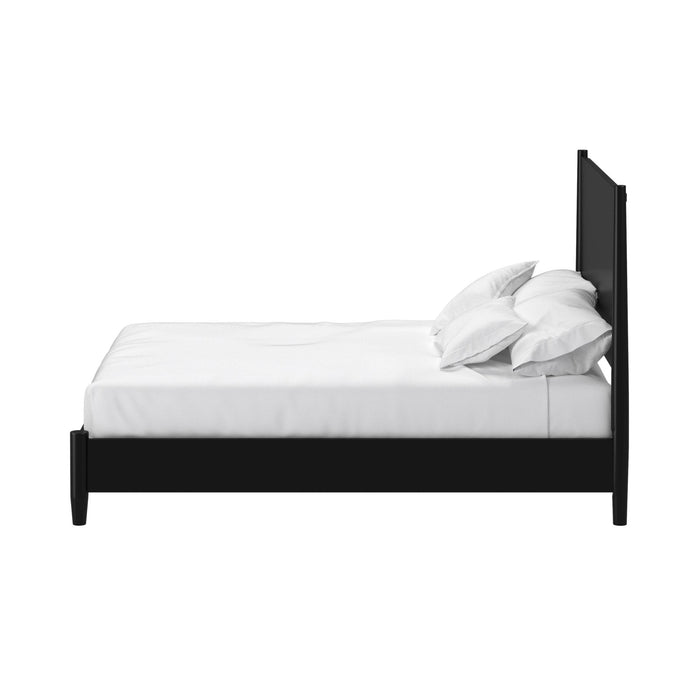 Alpine Furniture Flynn Panel Bed, Black