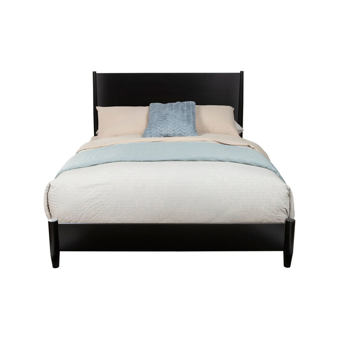 Alpine Furniture Flynn Platform Bed, Black