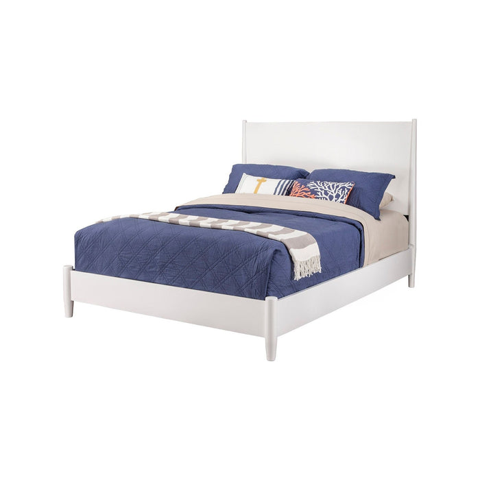 Alpine Furniture Flynn Platform Bed, White