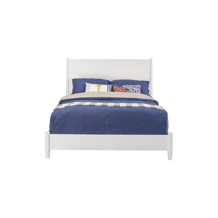 Alpine Furniture Flynn Platform Bed, White