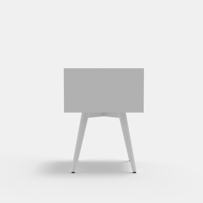 Alpine Furniture Flynn Small Nightstand, White