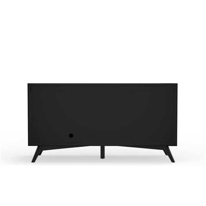 Alpine Furniture Flynn Small TV Console, Black
