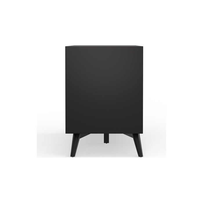 Alpine Furniture Flynn Small TV Console, Black