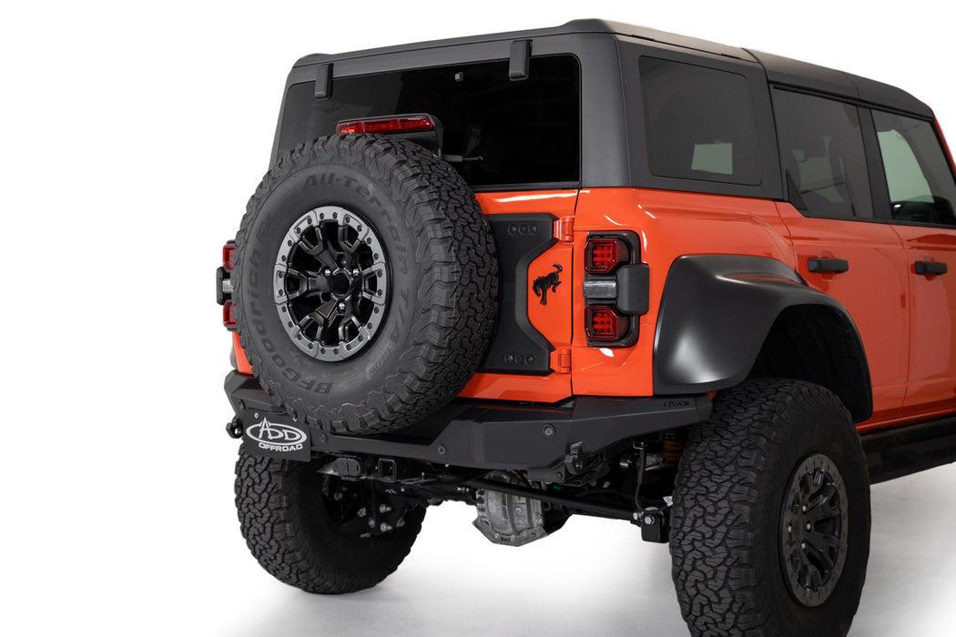 Addictive Desert Designs 2022-2026 Ford Bronco Raptor Rock Fighter Rear Bumper – image 6 of 15