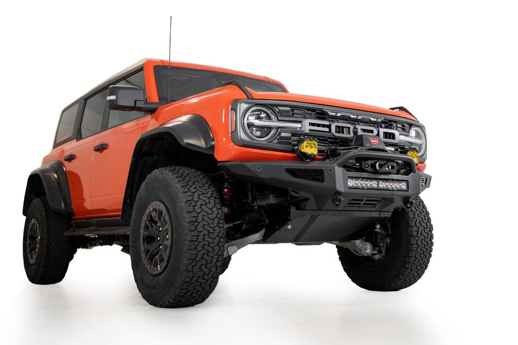 Addictive Desert Designs 2022-2026 Ford Bronco Raptor Front Skid Plate Rock Fighter & Bomber Bumpers – image 5 of 6