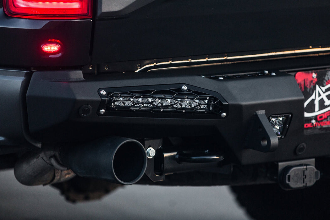 Addictive Desert Designs 2017-2020 Ford Raptor HoneyBadger Rear Bumper (10" Lights) – image 6 of 12