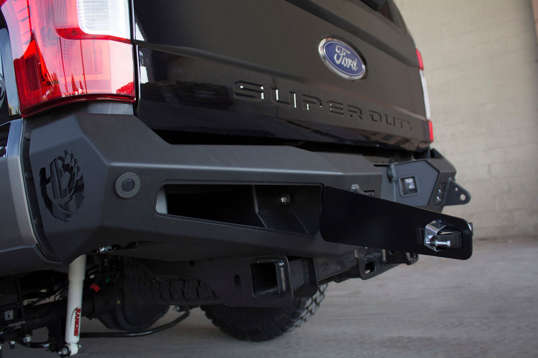 Addictive Desert Designs 2017-2022 Ford Super Duty HoneyBadger Rear Bumper – image 3 of 4